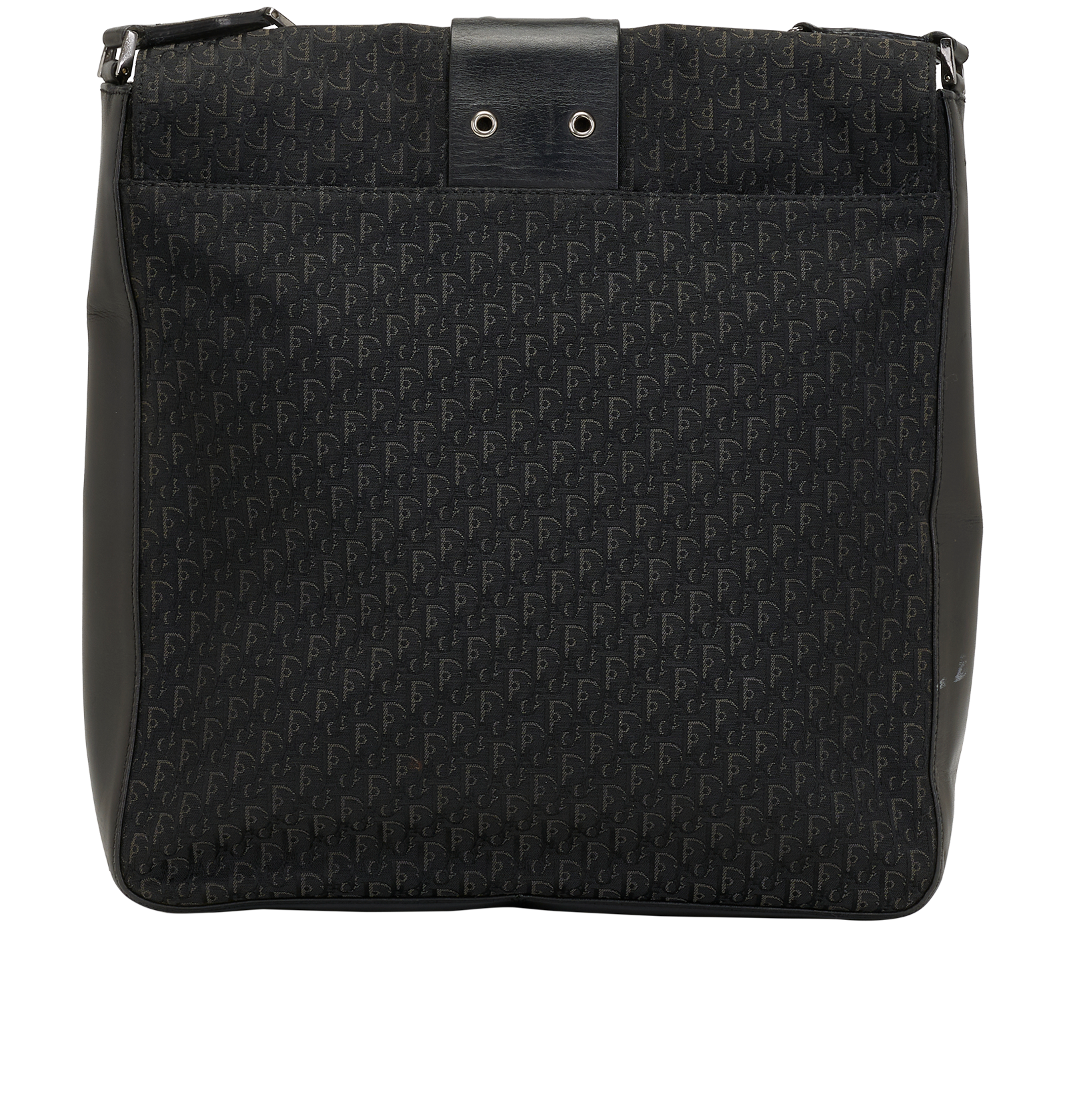 Street Chic Trotter Messenger, &pound;595, Handbags, Black, Canvas, Back view